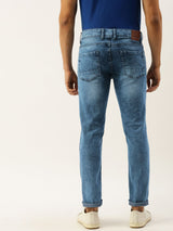 Men's Slim Fit Solid Low Rise Stretchable Jeans