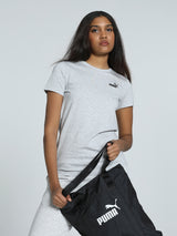 Womens Grey Casual Regular Half Sleeves Tshirt