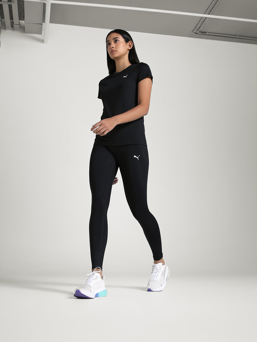 Womens Black Casual Regular Half Sleeves Tshirt