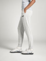 Womens Grey Casual Regular Solid Track Pant