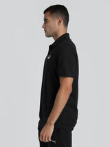 Mens Black Casual Regular Tshirt