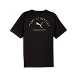 Mens Black Casual Regular Half Sleeves Tshirt