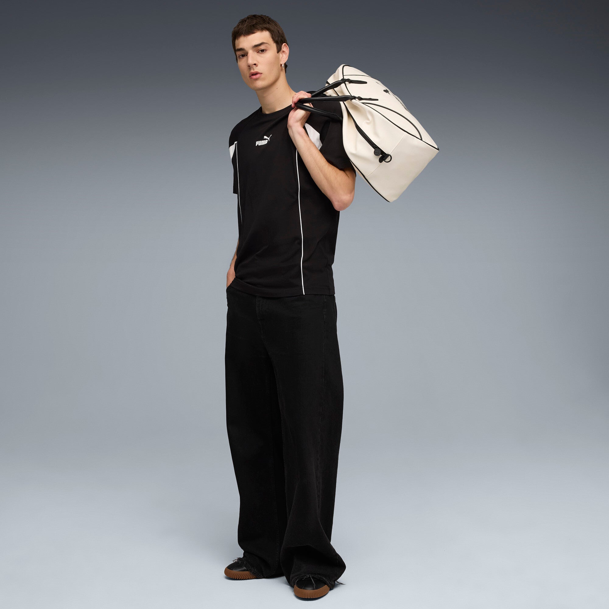 Mens Black Casual Regular Half Sleeves Tshirt