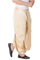 Men's Gold Festive Ethnic Dhoti
