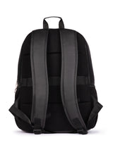 Women's Green Vegan Leather Finish Casual Backpack - 15L