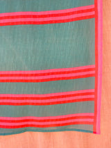 Women's Blue Pure Cotton Saree