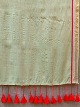 Women's Multicolor Cotton Blend Saree