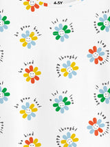 Girls Multicolor Casual Printed Regular Fit Full Sleeves Tshirt