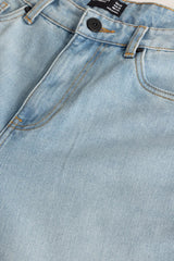 Men's Blue Casual Regular Fit Solid Jeans