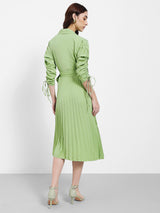 Women's Casual A-Line V-Neck Long Sleeves Maxi Dresses