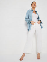 Women's Casual Regular Fit Solid Full Sleeves Shirt