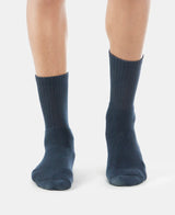 Men's Multicolour Cotton Blend Socks - Pack of 3
