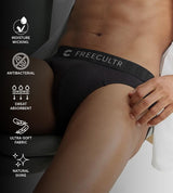 Men's Black Briefs - Pack of 5
