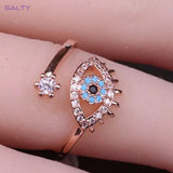 Women's Evil Eye Finger Ring