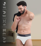 Men's Multicolor Briefs - Pack of 2