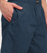 Men's Blue Solid Boxers