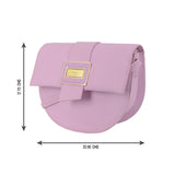 Women's Sarah Pink Extra Small Saddle Bag