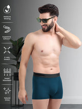 Men's Multicolor Solid Trunks - Pack of 2