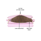 Women's Sarah Pink Extra Small Saddle Bag