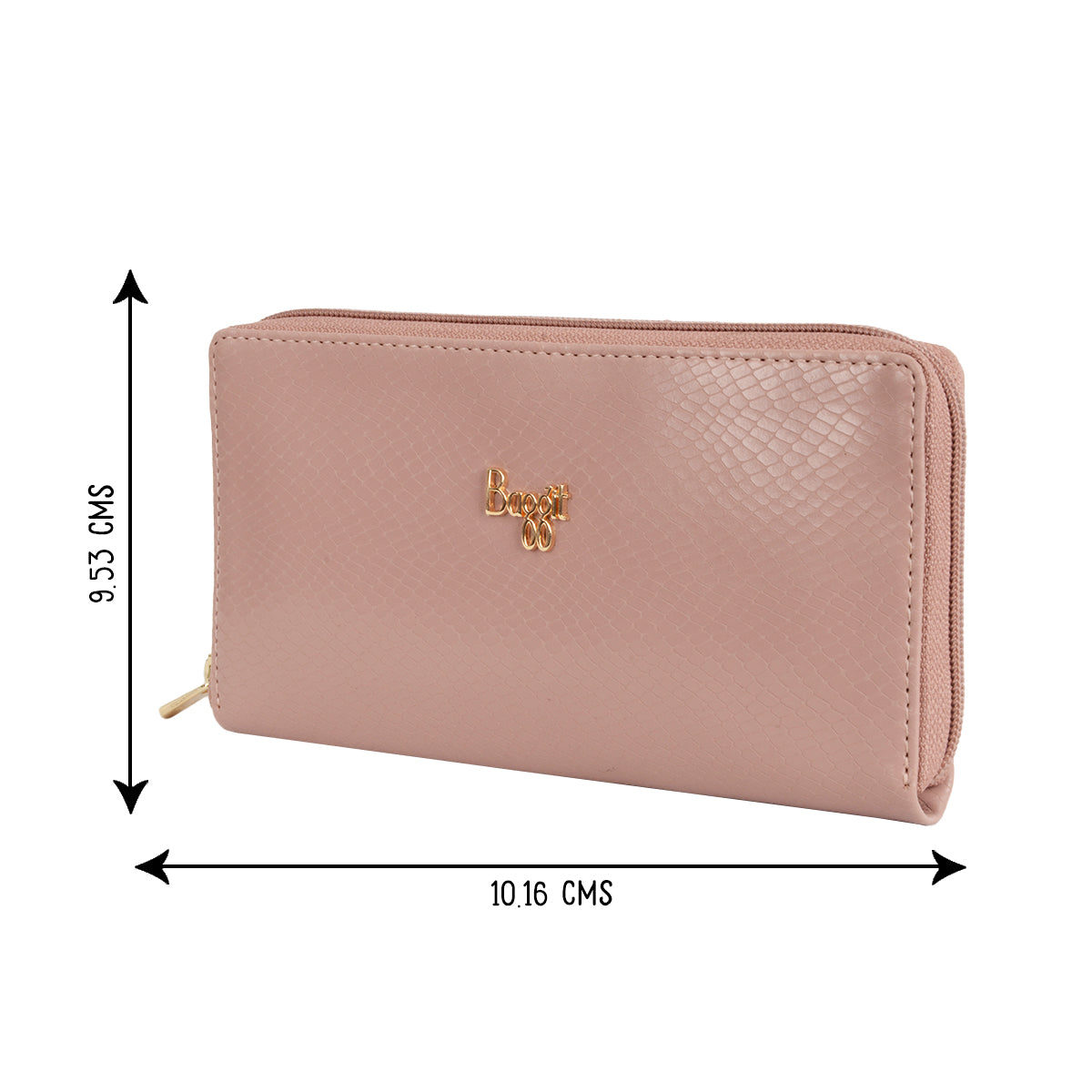 Women's Pink Large Ziparound Wallet
