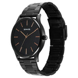 Men's Essential Black Round Dial Watch - 77105NM11W