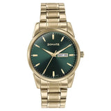 Men's Essential Green Round Dial Watch - 77147YM02