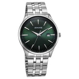 Men's Fashion Green Round Dial Watch - 77166SM02