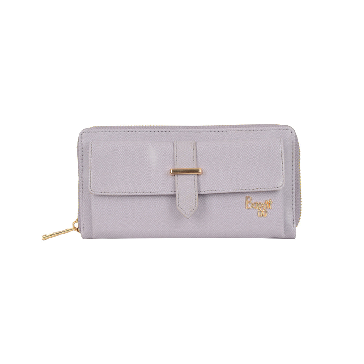 Women's Bennator Purple Large Ziparound Wallet