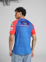 Mens Blue Sports Regular Fit Half Sleeves Tshirt