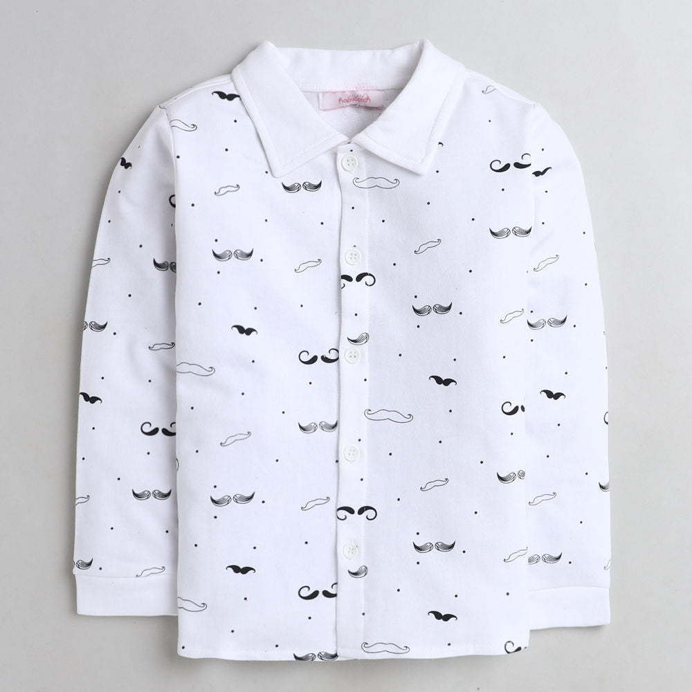 Boys Navy Party Full Sleeves Formal Set