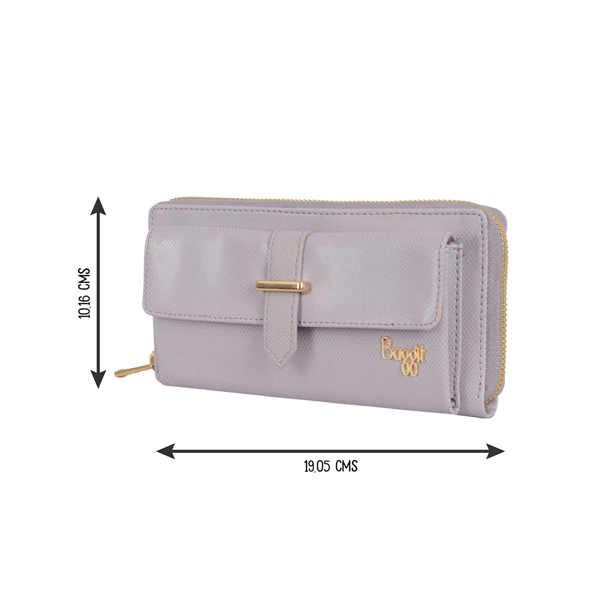 Women's Bennator Purple Large Ziparound Wallet