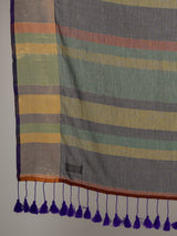Women's Multicolor Cotton Saree