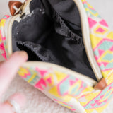 Women's Multicolor Citrus Burst Essential Pouch - Set of 3