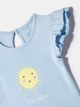 Girls Multicolor Cotton Printed Top - Pack of 2