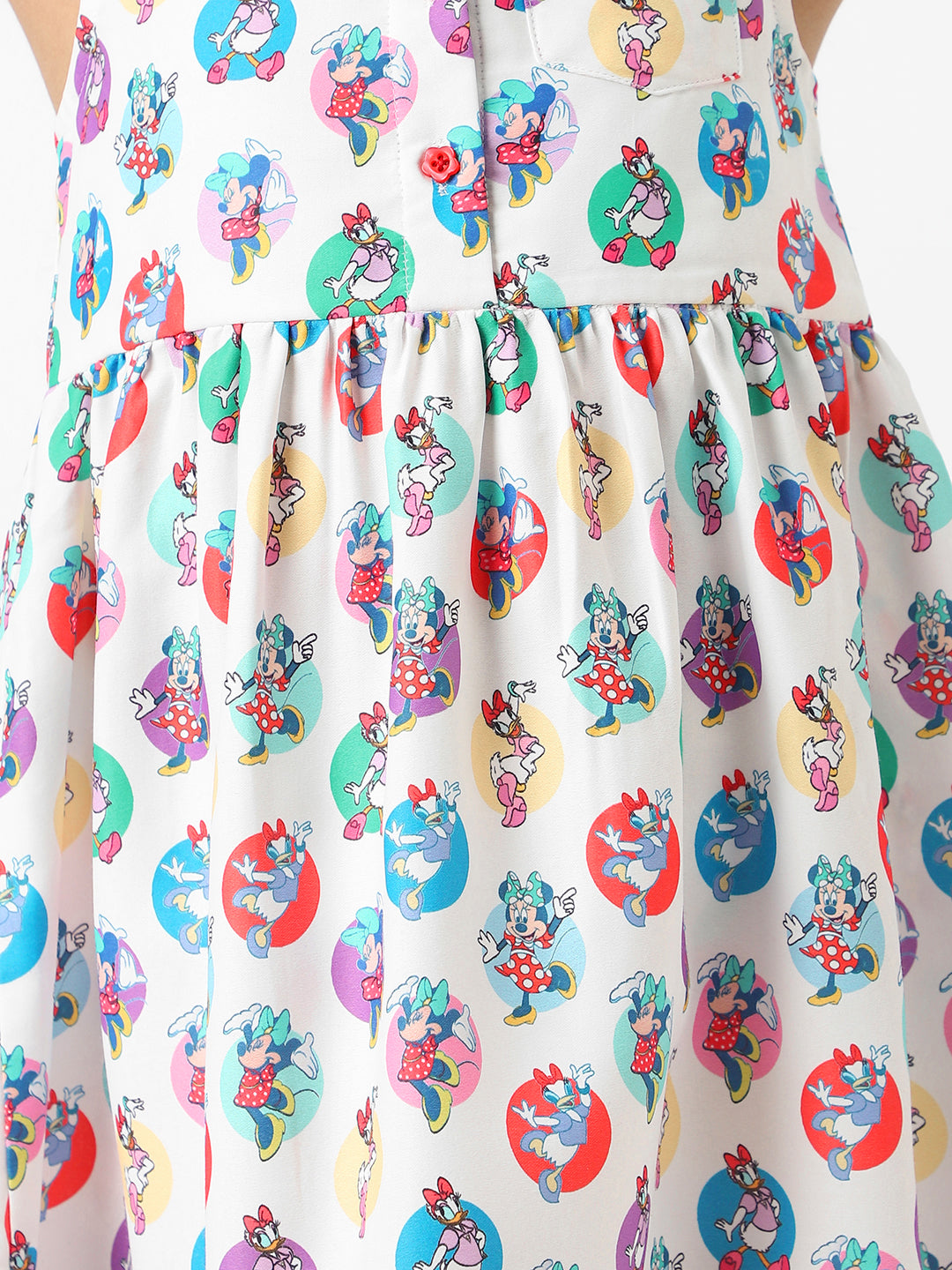 Girls Multicolor Casual Printed Dress