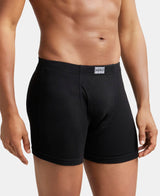 Men's Black Pure Cotton Trunks Pack of 2