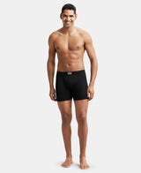 Men's Black Pure Cotton Trunks Pack of 2