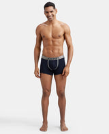 Men's Navy Pure Cotton Trunks - Pack of 2