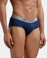 Men's Navy Pure Cotton Briefs - Pack of 2