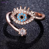 Women's Evil Eye Finger Ring