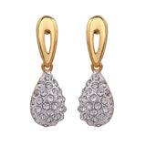 Women's Designer CZ Necklace Set|Trendy Dual Tone Finish Jewelry