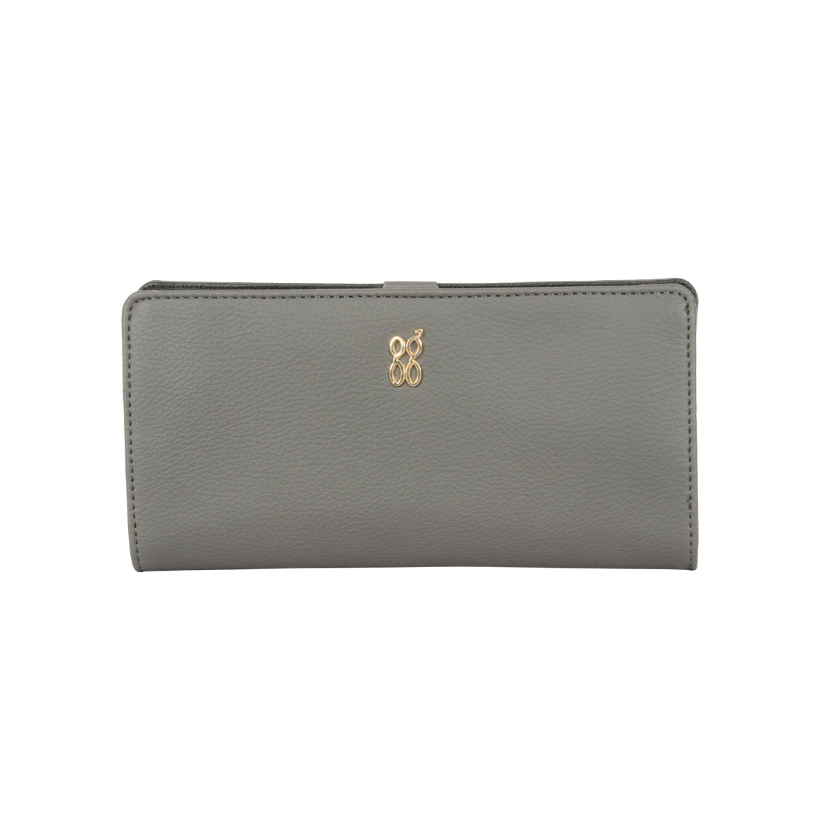 Women's Anad Grey Large 2 Fold Wallet