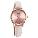 Women's Fashion Pink Round Dial Watch - 87087WL02