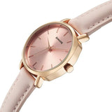 Women's Fashion Pink Round Dial Watch - 87087WL02