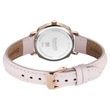 Women's Fashion Pink Round Dial Watch - 87087WL02