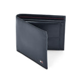 Men's Navy Casual Leather Wallet