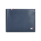 Men's Navy Casual Leather Wallet
