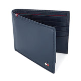 Men's Navy Casual Leather Wallet