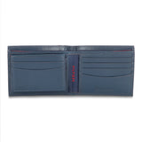 Men's Navy Casual Leather Wallet