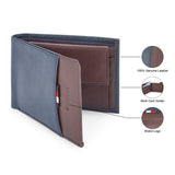 Men's Multicolor Casual Leather Wallet